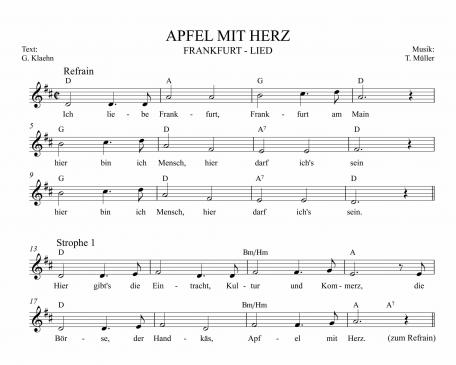 Apfel mit Herz
