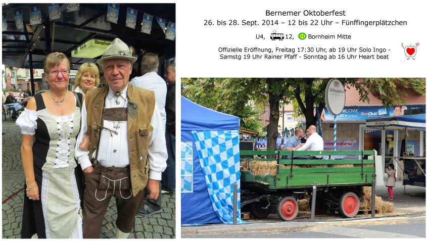 Bernemer Oktoberfest - 26. bis 28. September - 12 bis 22 Uhr - < >Fnffingerpltzchen.Fotos: Bornheim, Feste   Feiern< >