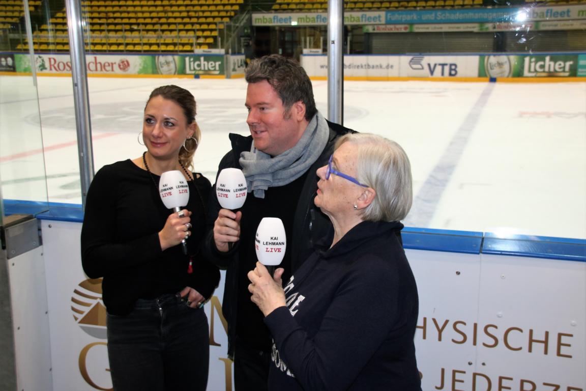 Kai Lehmann LIVE im Gesprch mit Barbara Wagner und Ute Vogele. < >