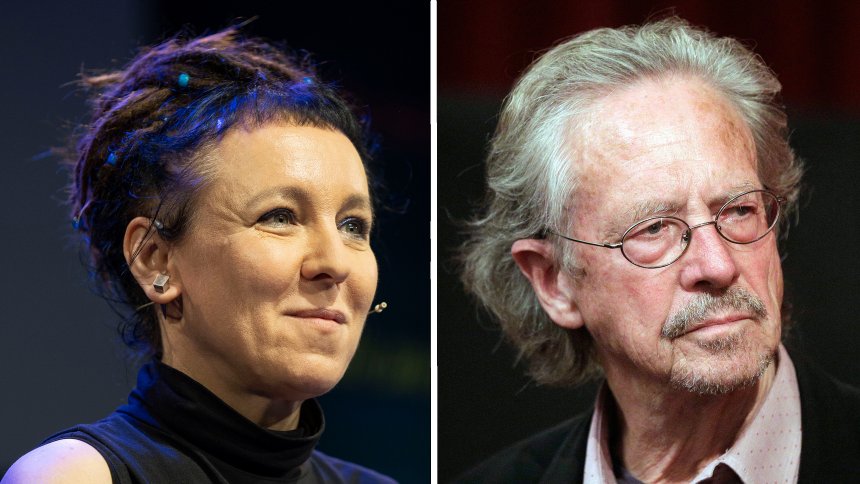  11. Okt. 2019 - die Literaturnobelpreise gehen an Olga Tokarczuk und Peter Handke. Spiegel Online < >  