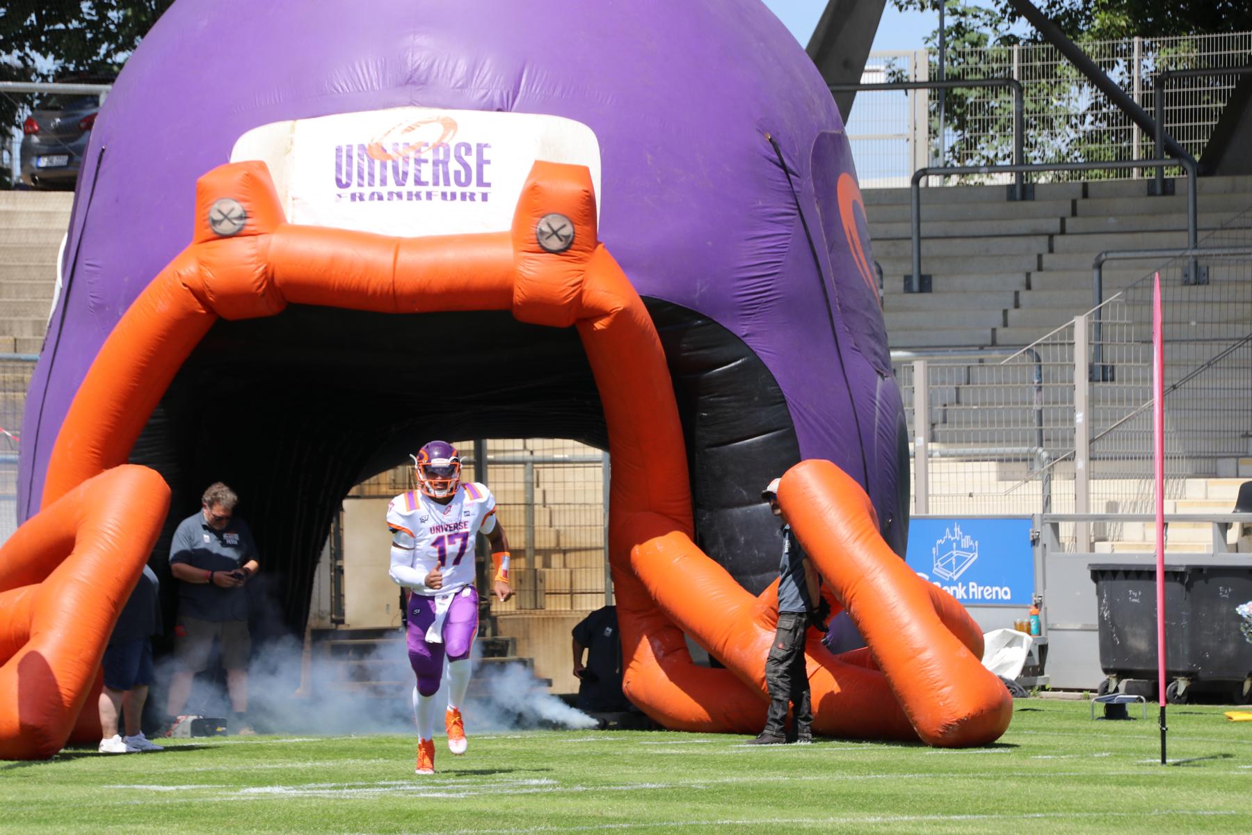 Frankfurt Universe - die Men in Purple - gegen die Munich Cowboys. FOTOS: < >< > 2022-06-12 Frankfurt Universe 8 zu 79 Munich Cowboys I < >

 2022-06-12 Frankfurt Universe 8 zu 79 Munich Cowboys II < >