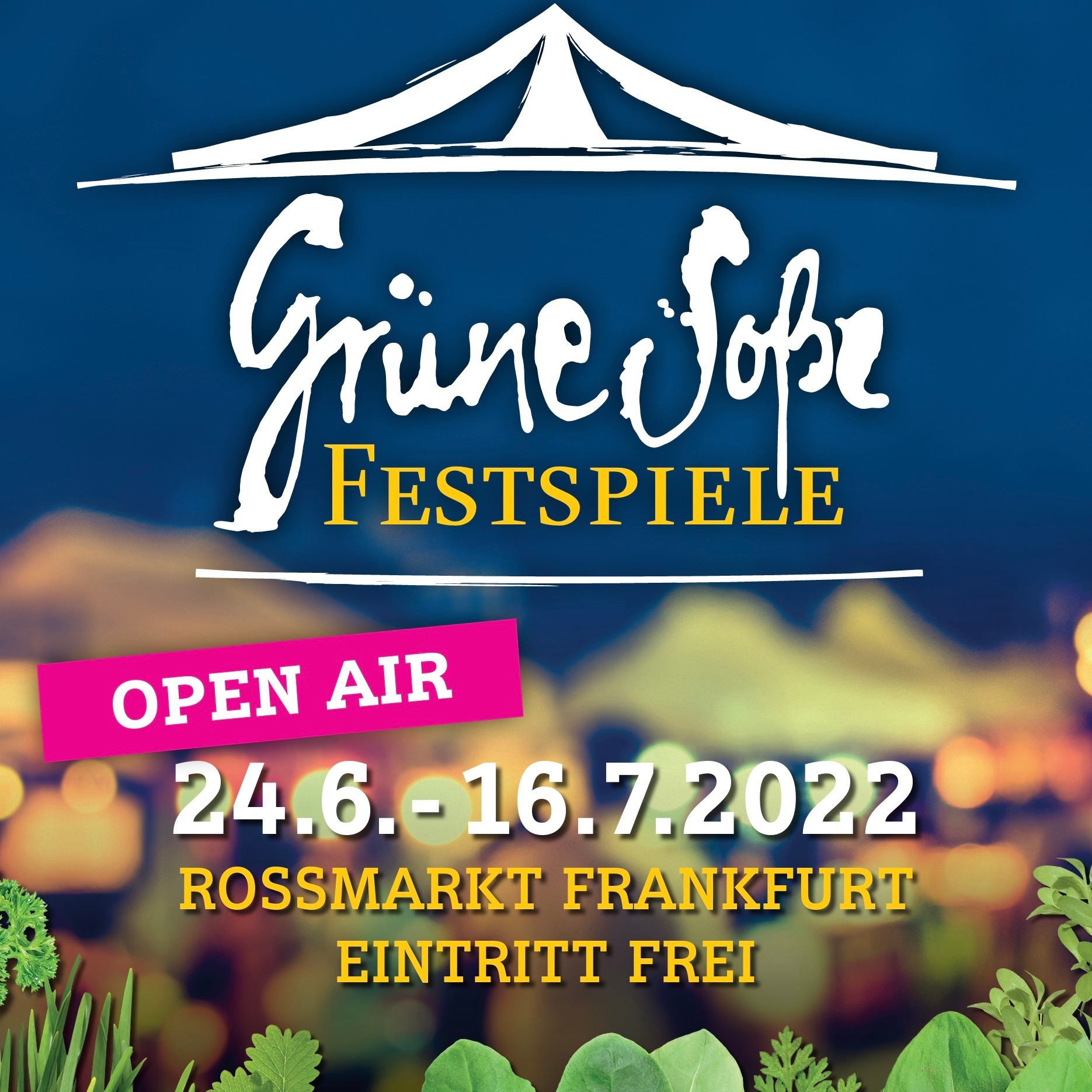 Grüne Soße Festspiele -ein muss für Frankfurt-Fans. < > 