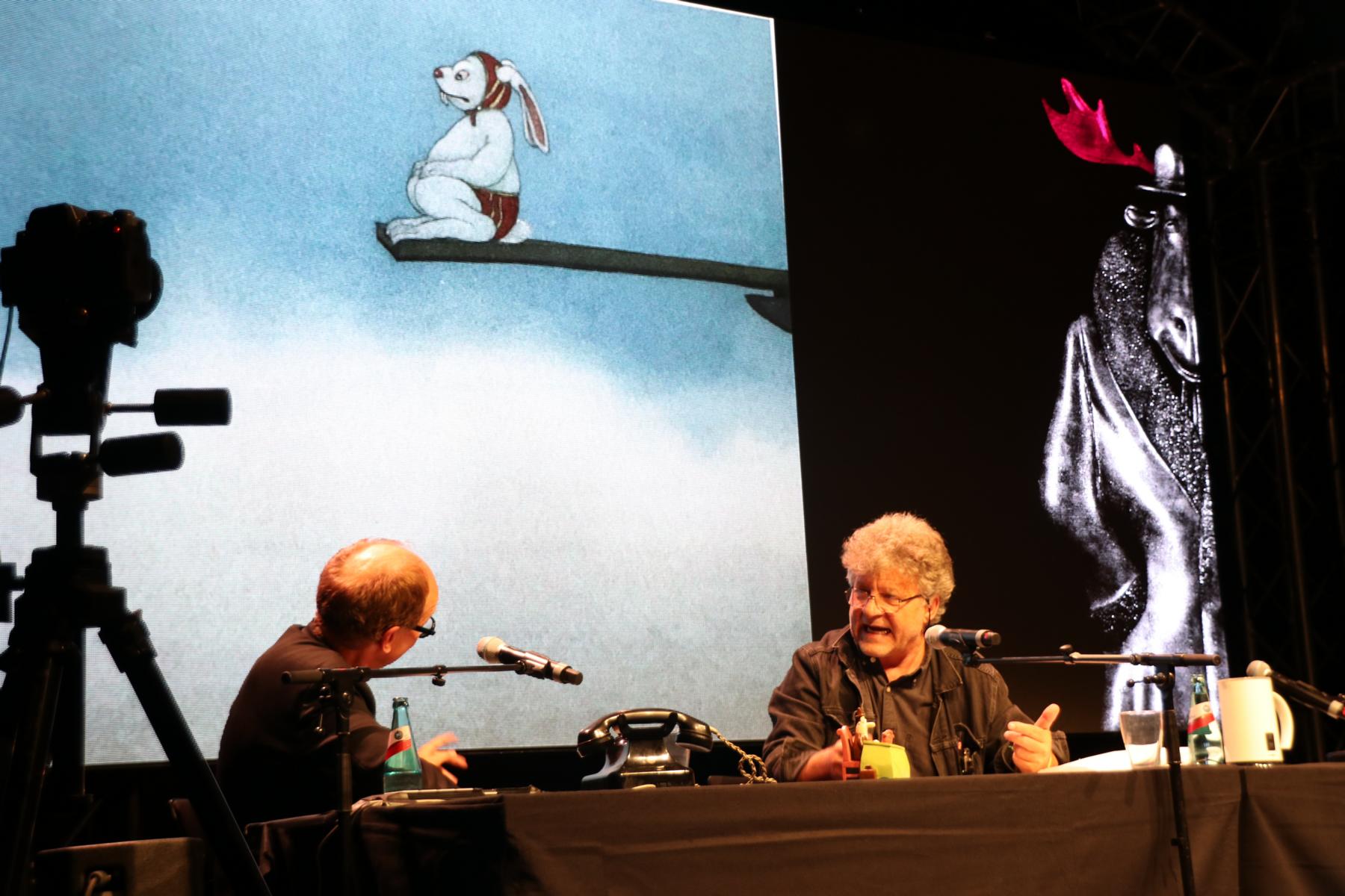  Musee-ums-Uferfest.  FOTOS: < > < >  2023-08-26 Museumsuferfest mit Caricatura Festival der Komik.  < > < > 