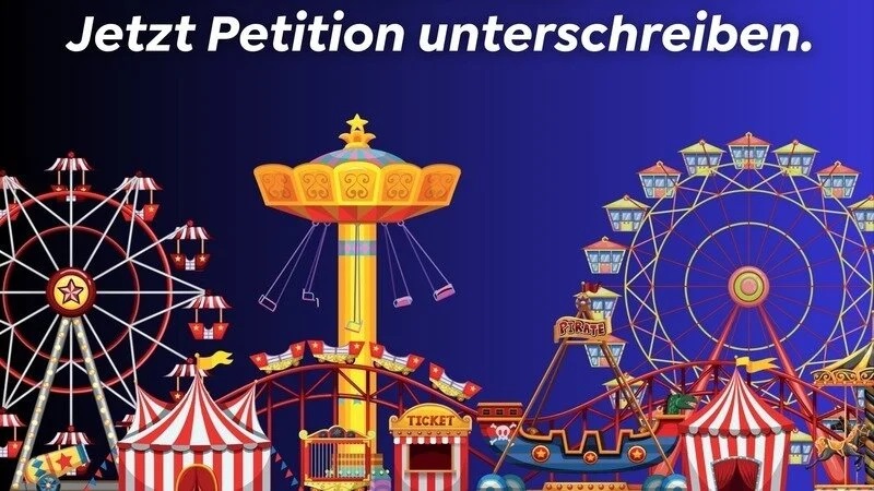 Die Frankf. Dippemess MUSS am Ratsweg bleiben! BITTE, unterschreibt die PETITION:    < >  Die Dippemess bleibt!< > 