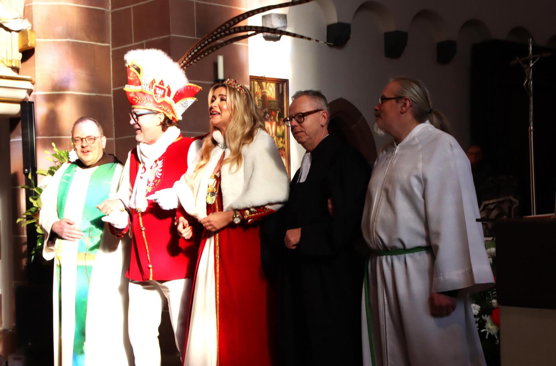  FASTNACHT - Karnevalistischer Gottesdienst. Fotos in:   Fastnacht. Veranstaltungen, Kneipe, Strasse, Umzuege < > < > 