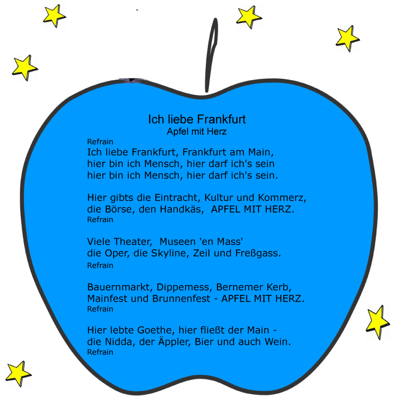 ... sp�testens nach dem 3. Schoppen, sehe ich unsere sch�ne blaue Erde APFELIG.